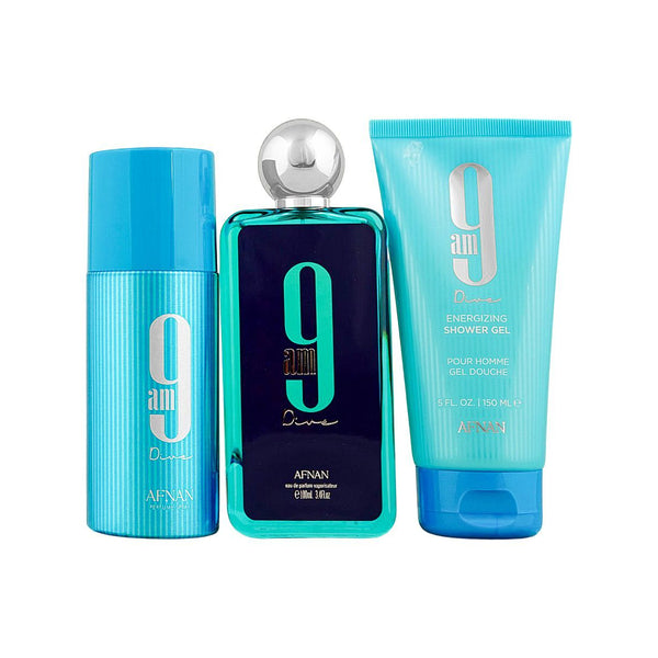 AFNAN 9AM DIVE 3PCSET image 1